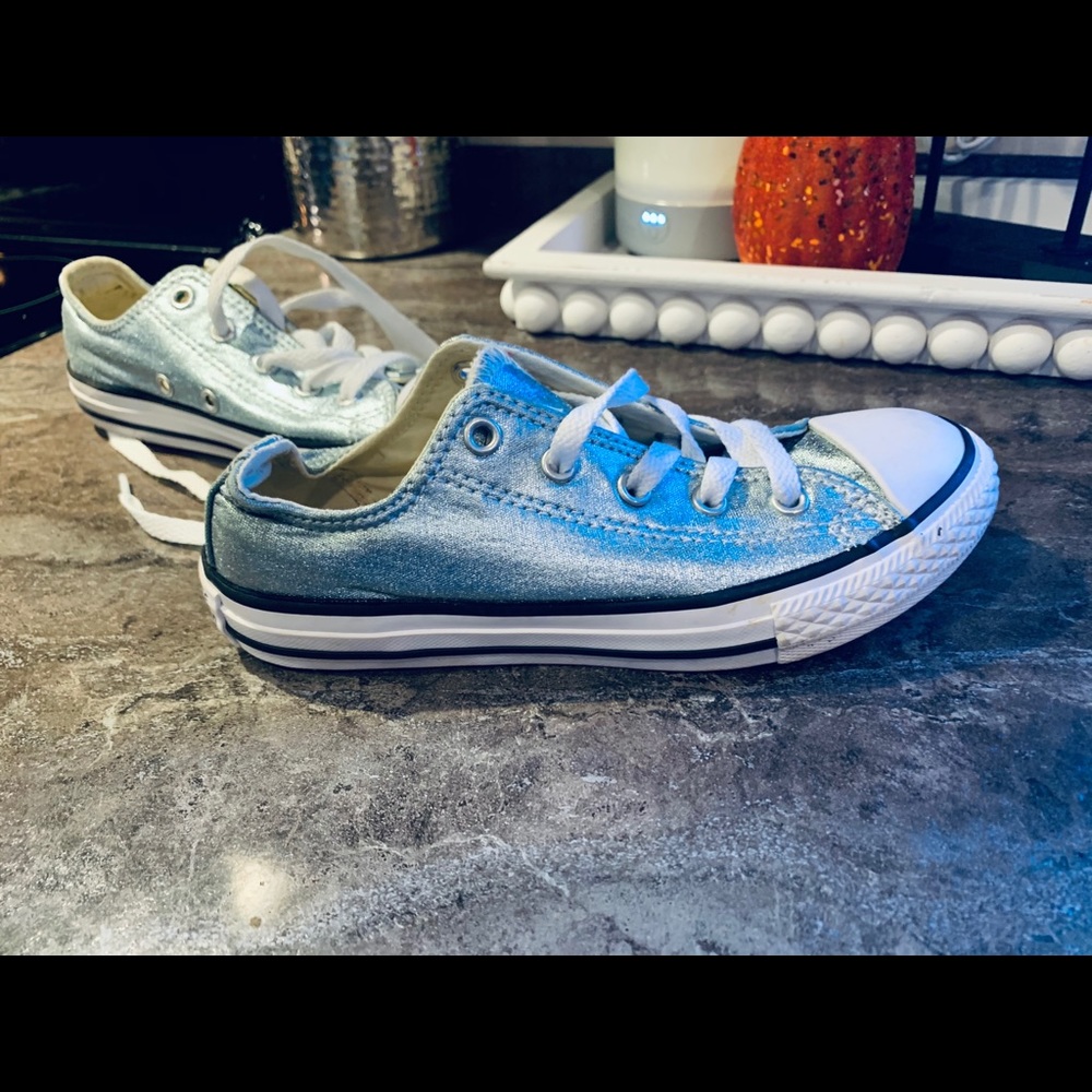 Metallic Converse Chuck Taylors